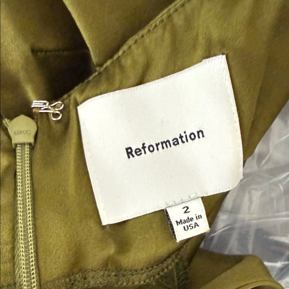 Reformation Daniela Silk Dress - Picture 12 of 12